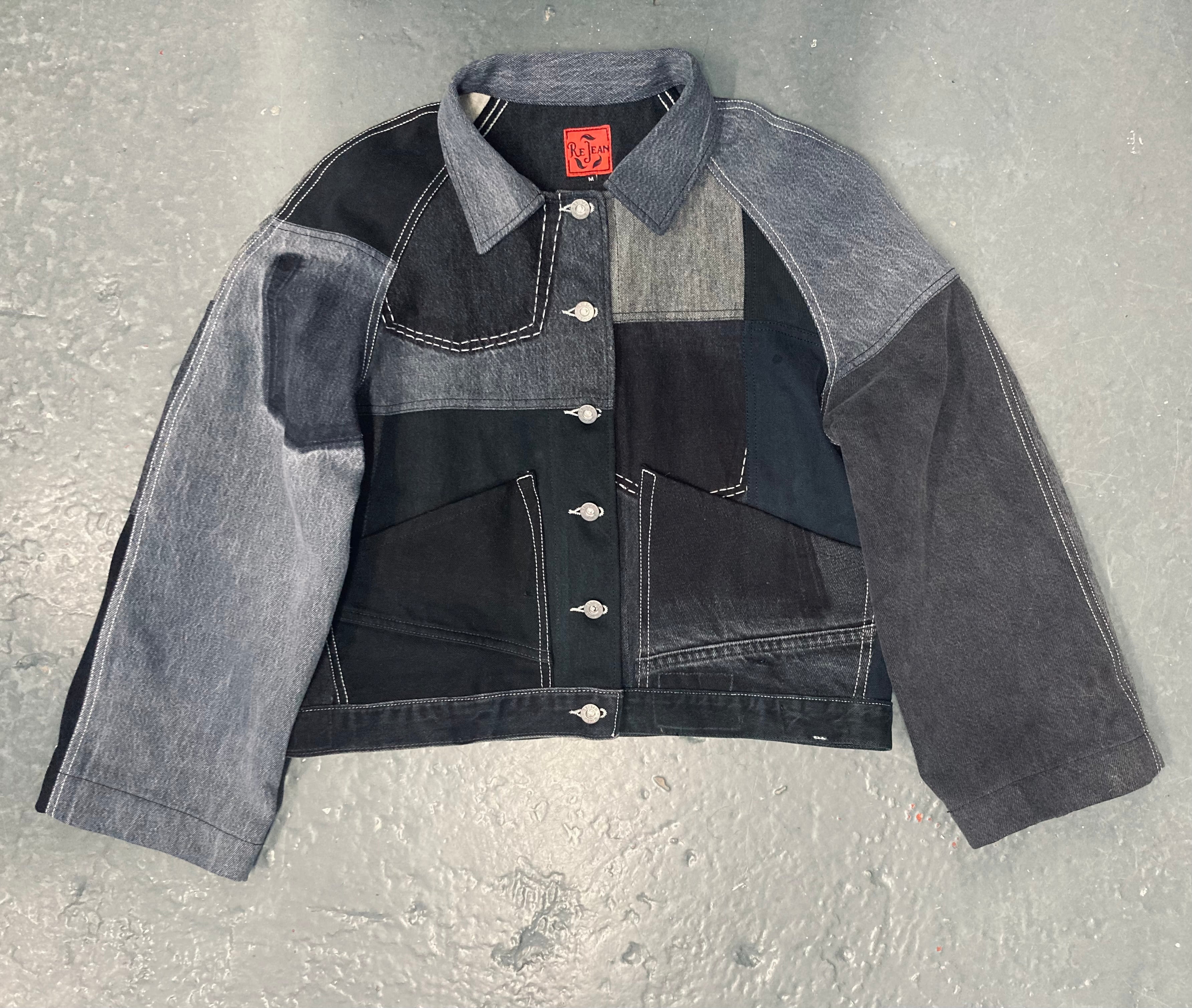 Meadow Jacket - ReJean Denim - zero waste - circular fashion brand 