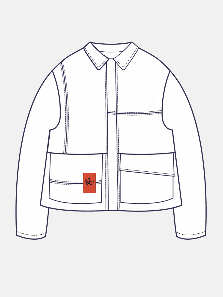 Custom Jacket - Final Payment - ReJean Denim - zero waste - circular fashion brand 