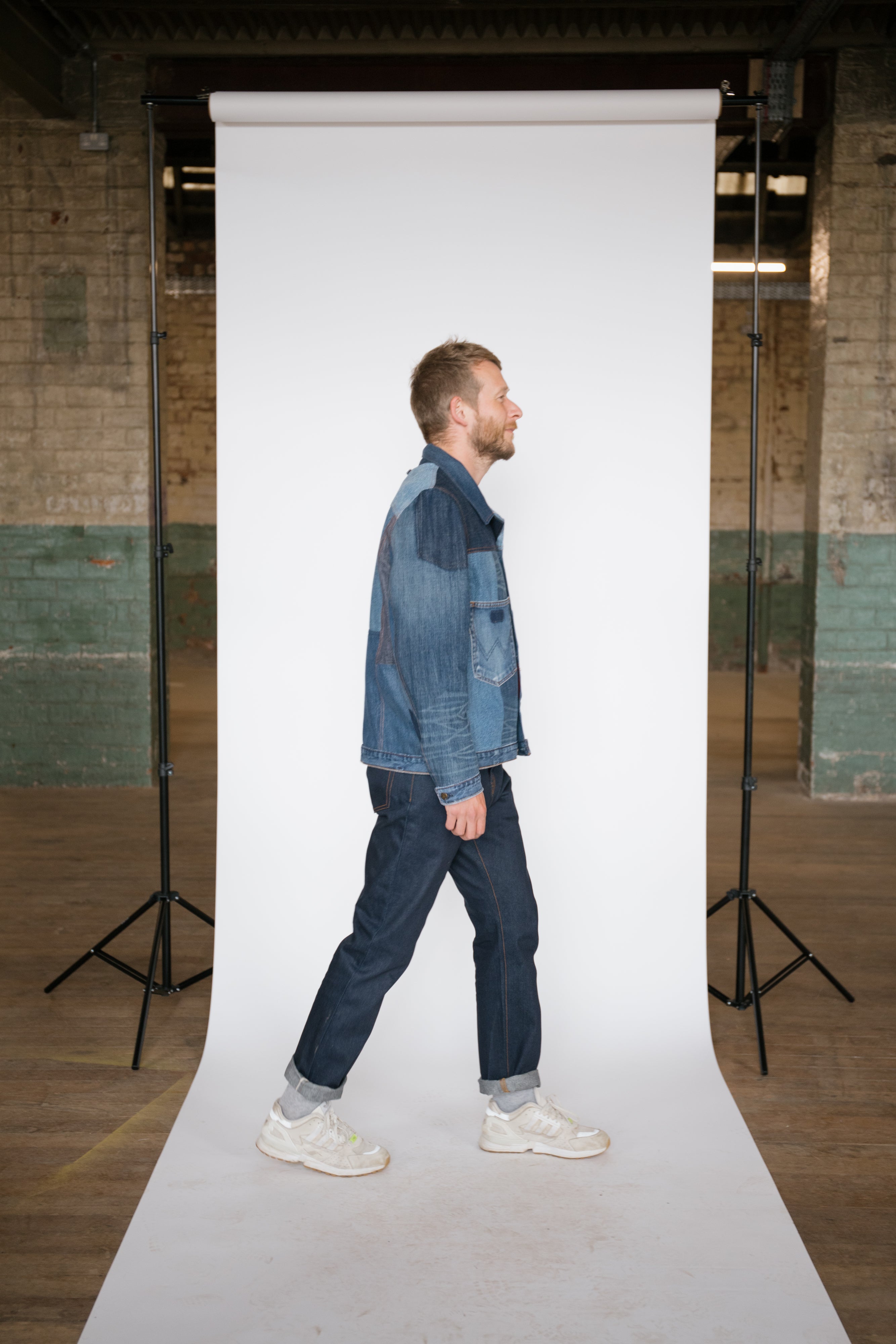 Tron Type 2 Denim Jacket - ReJean Denim - zero waste - circular fashion brand 